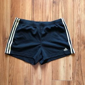 Adidas Three Stripe Shorts Size Medium